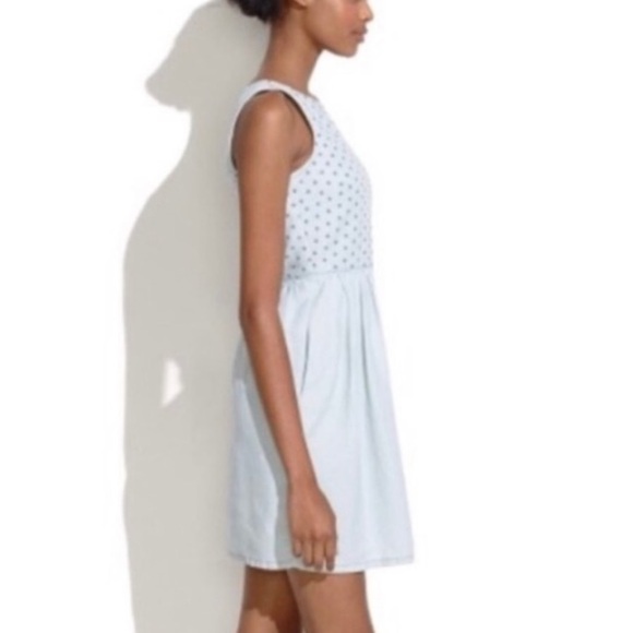 Madewell Linen-Blend Sleeveless Dress - Picture 2 of 7